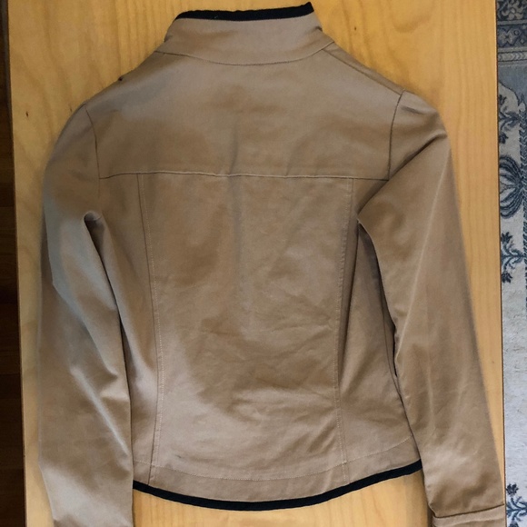 Lightweight Khaki Military-Style Jacket - Picture 4 of 6